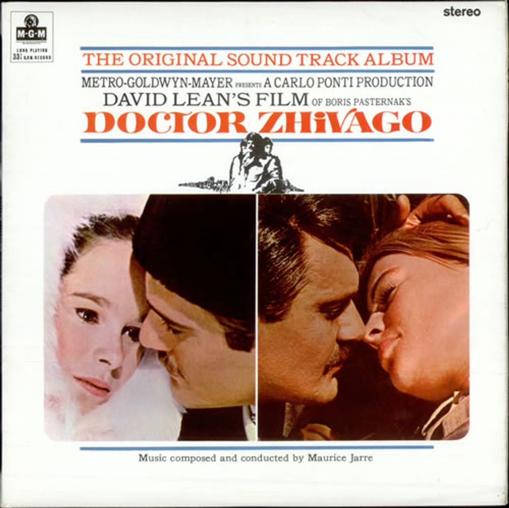 Maurice Jarre Doctor Zhivago UK vinyl LP album (LP record) MGMCS8007