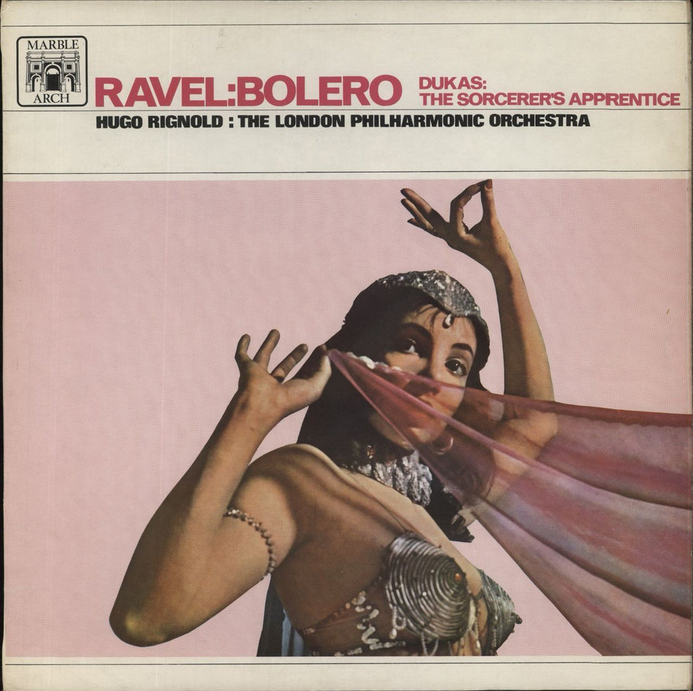 Maurice Ravel Ravel: Bolero / Dukas: The Sorcerer's Apprentice UK vinyl LP album (LP record) MALS603