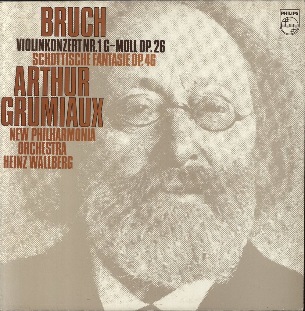 Max Bruch Bruch: Violinkonzert Nr.1 G-moll Op. 26, Schottische Fantasie Op. 46 Dutch vinyl LP album (LP record) 6500780