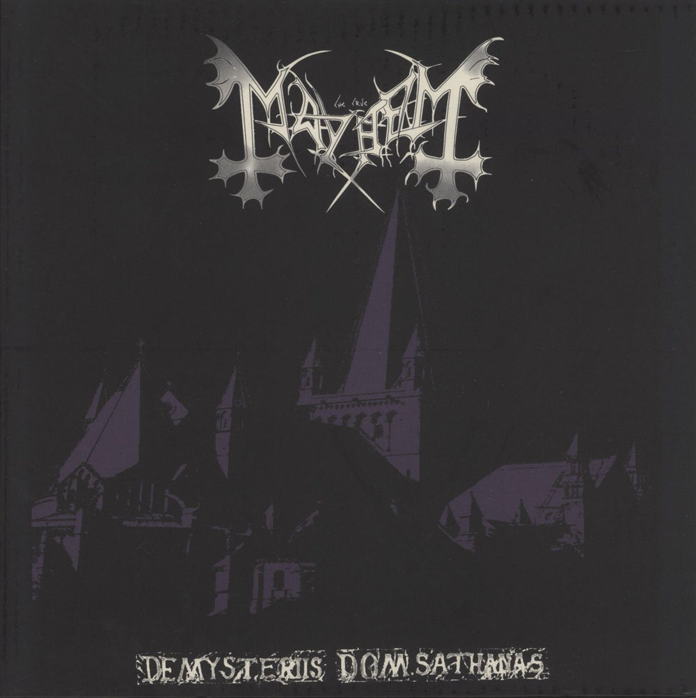 Mayhem De Mysteriis Dom Sathanas - 180gm UK vinyl LP album (LP record) BOBV048LP
