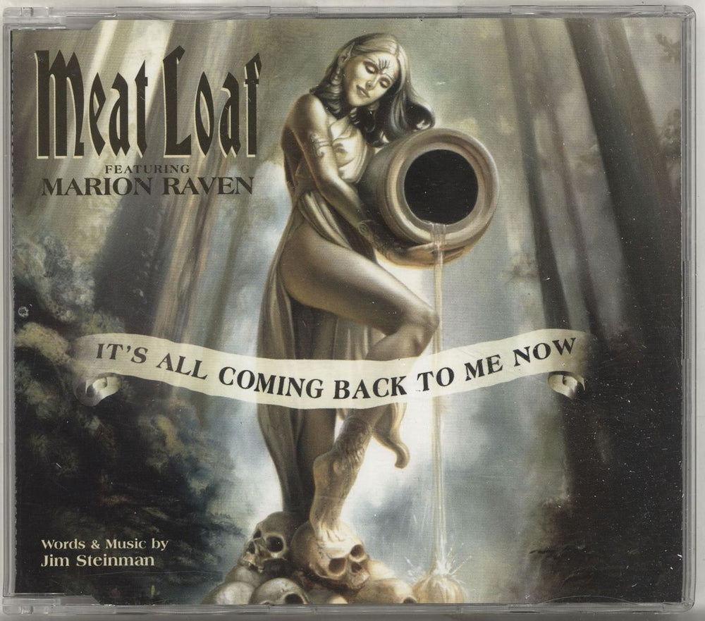 Meat Loaf It's All Coming Back To Me Now + CD - Autographed UK 7" vinyl picture disc (7 inch picture disc single) 602517077133