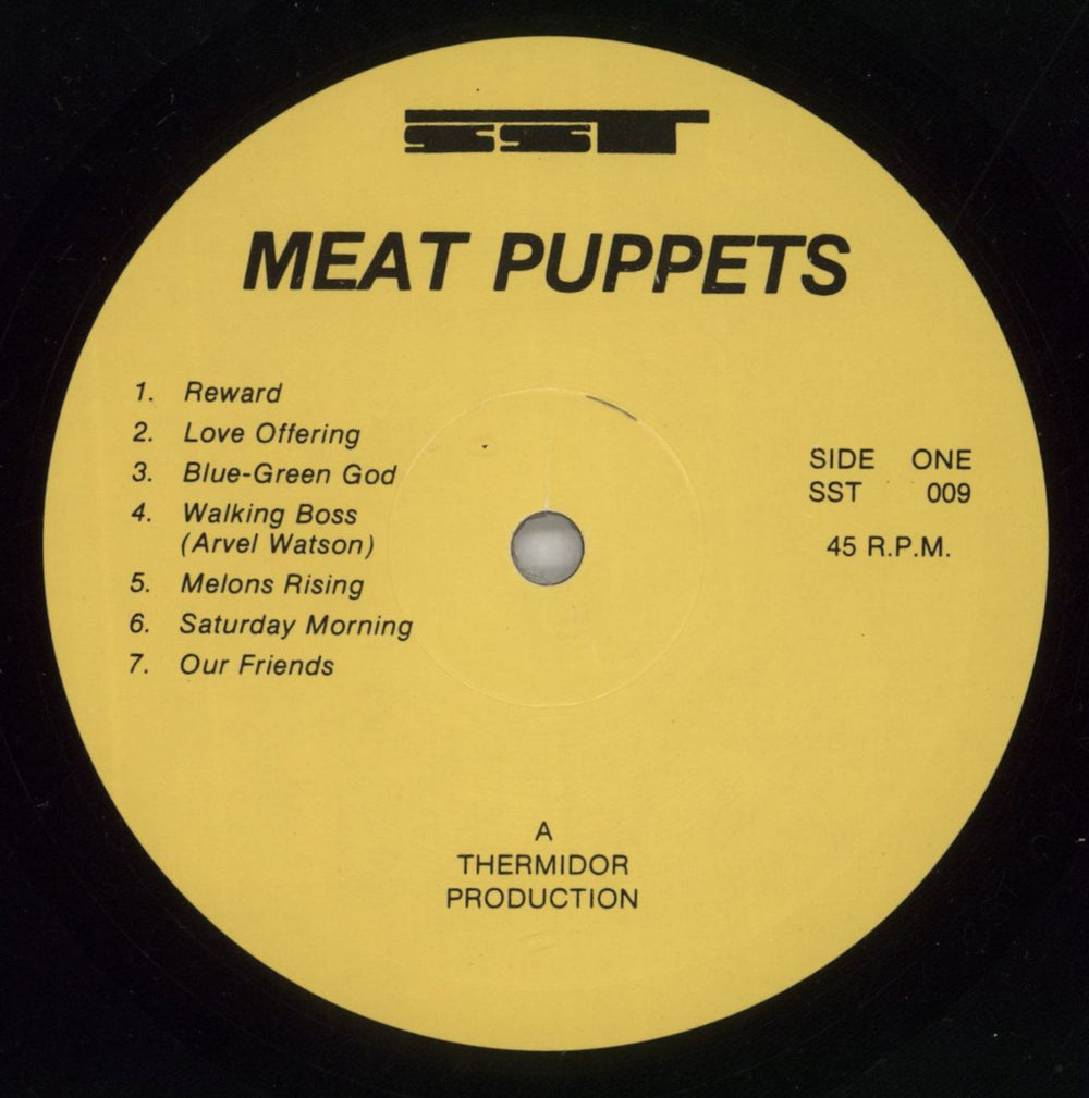 Meat Puppets Meat Puppets US vinyl LP album (LP record) MPULPME864148