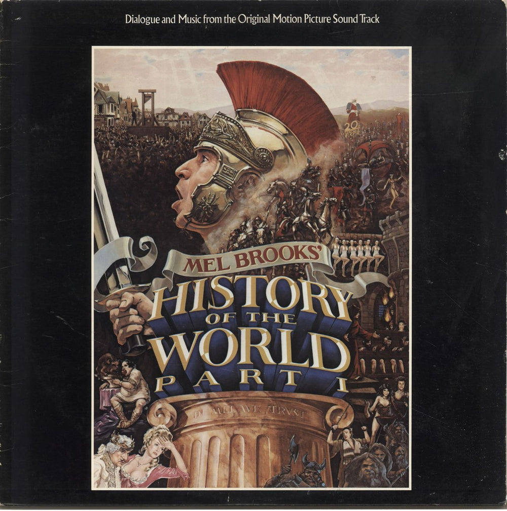 Mel Brooks Mel Brooks' History Of The World Part 1 US vinyl LP album (LP record) BSK3579