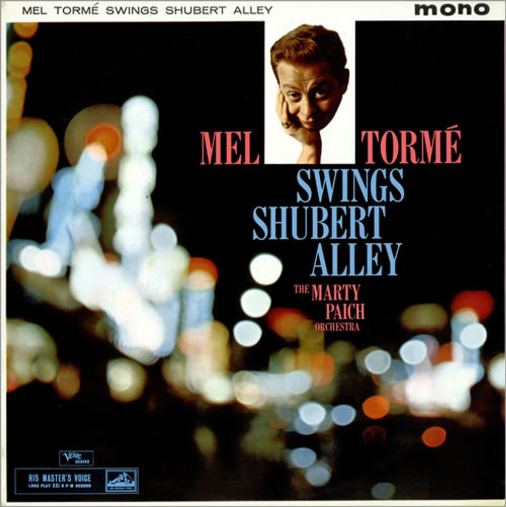 Mel Tormé Swings Shubert Alley UK vinyl LP album (LP record) CLP1405