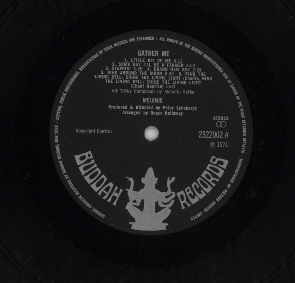 Melanie Gather Me - EX UK vinyl LP album (LP record) MLALPGA446668
