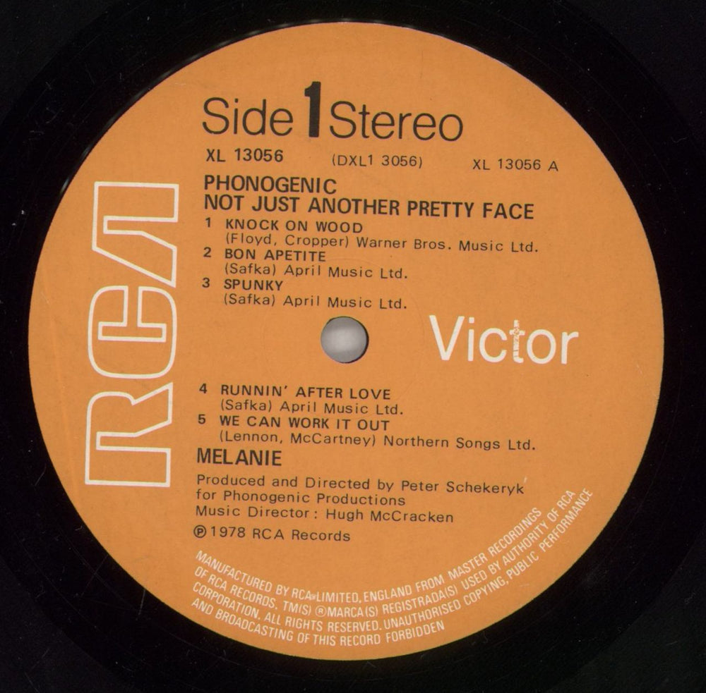 Melanie Phonogenic / Not Just Another Pretty Face UK vinyl LP album (LP record) MLALPPH496761