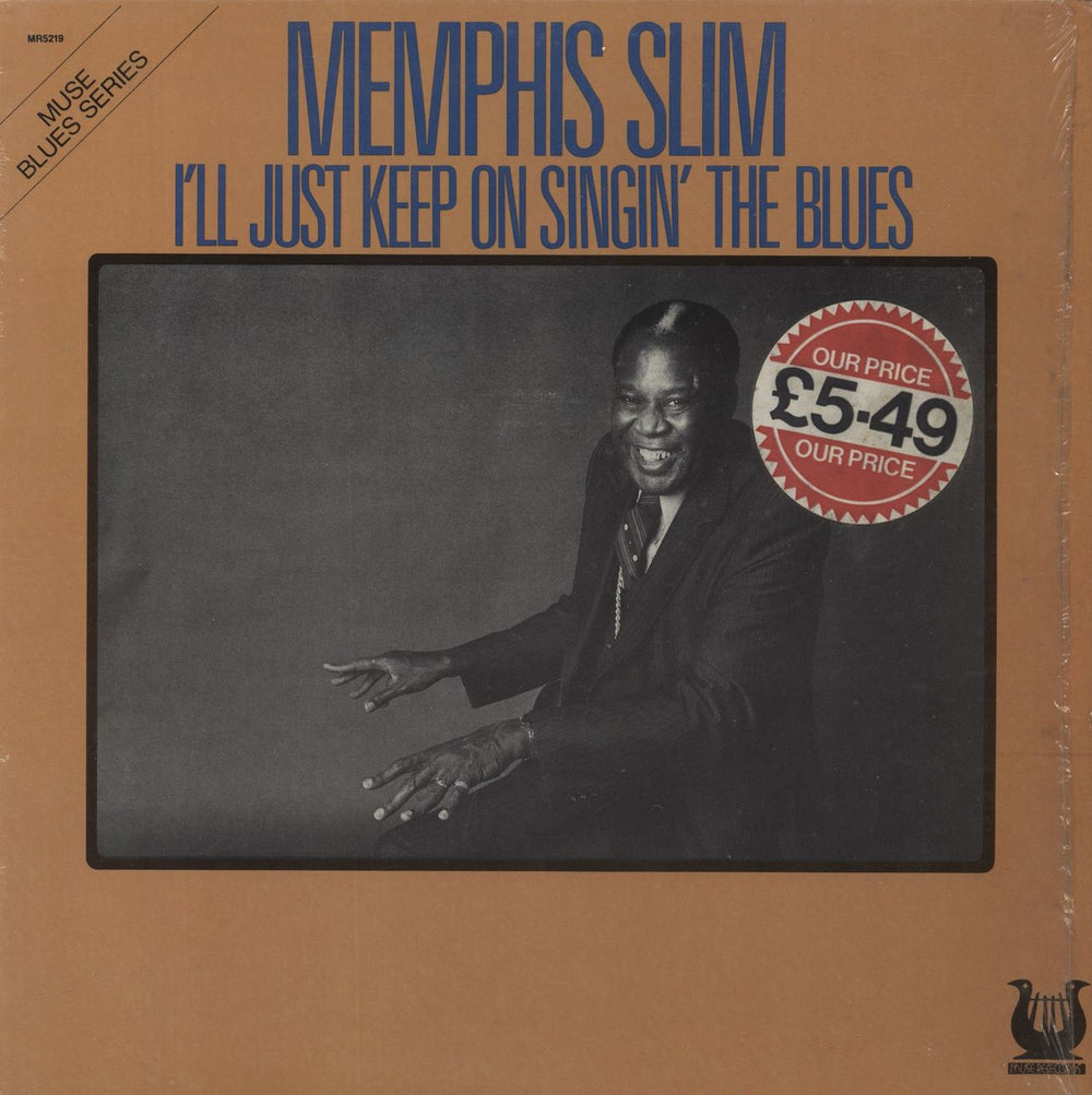 Memphis Slim I'll Just Keep On Singin' The Blues US vinyl LP album (LP record) MR5219