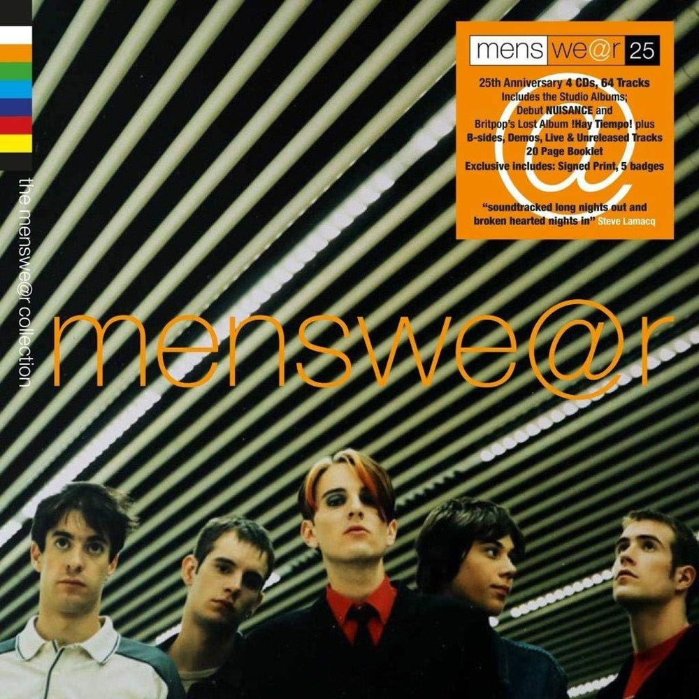 Menswear The Menswe@r Collection: 25th Anniversary + Autographed Print - Sealed Box UK CD Album Box Set EDSL0063X