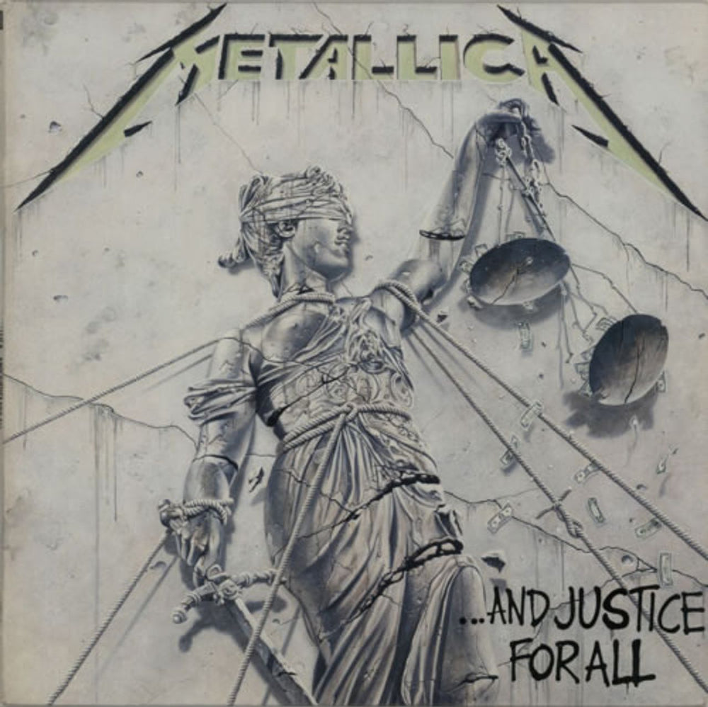 Metallica ...And Justice For All UK 2-LP vinyl record set (Double LP Album) VERH61