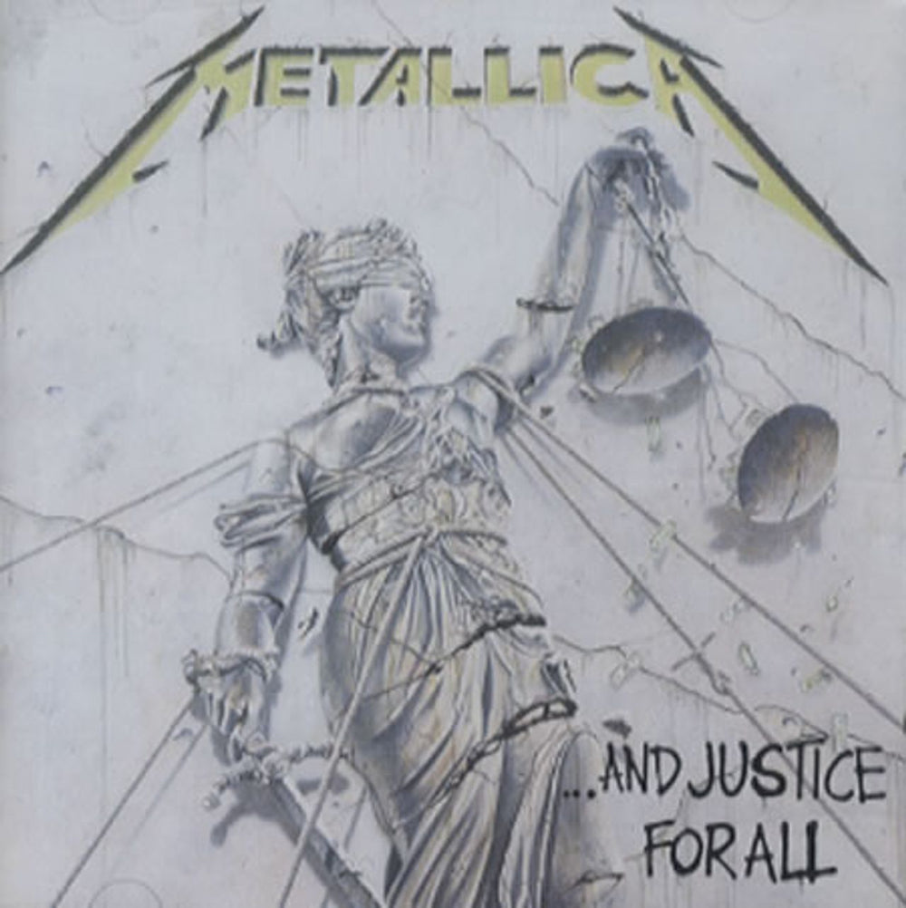 Metallica And Justice For All UK CD album (CDLP) 836062-2