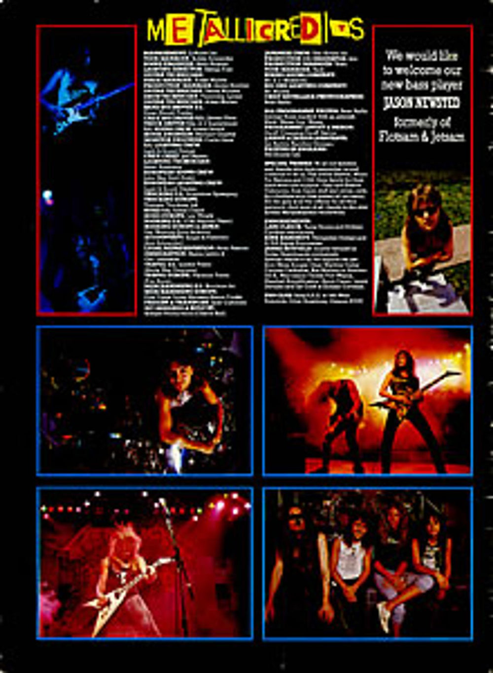 Metallica Damage Inc Tour UK tour programme METTRDA164978