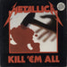 Metallica Kill 'em All - Direct Metal Master - VG UK 2-LP vinyl record set (Double LP Album) MFN7DM