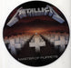 Metallica Master Of Puppets - 1st - EX UK picture disc LP (vinyl picture disc album) MFN60P