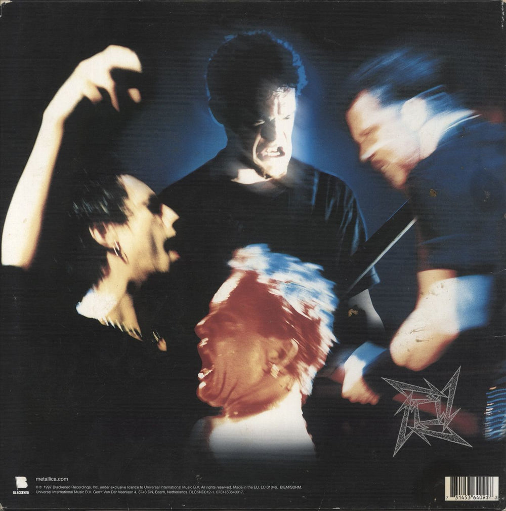 Metallica Reload - 180g - VG UK 2-LP vinyl record set (Double LP Album) 731453640917