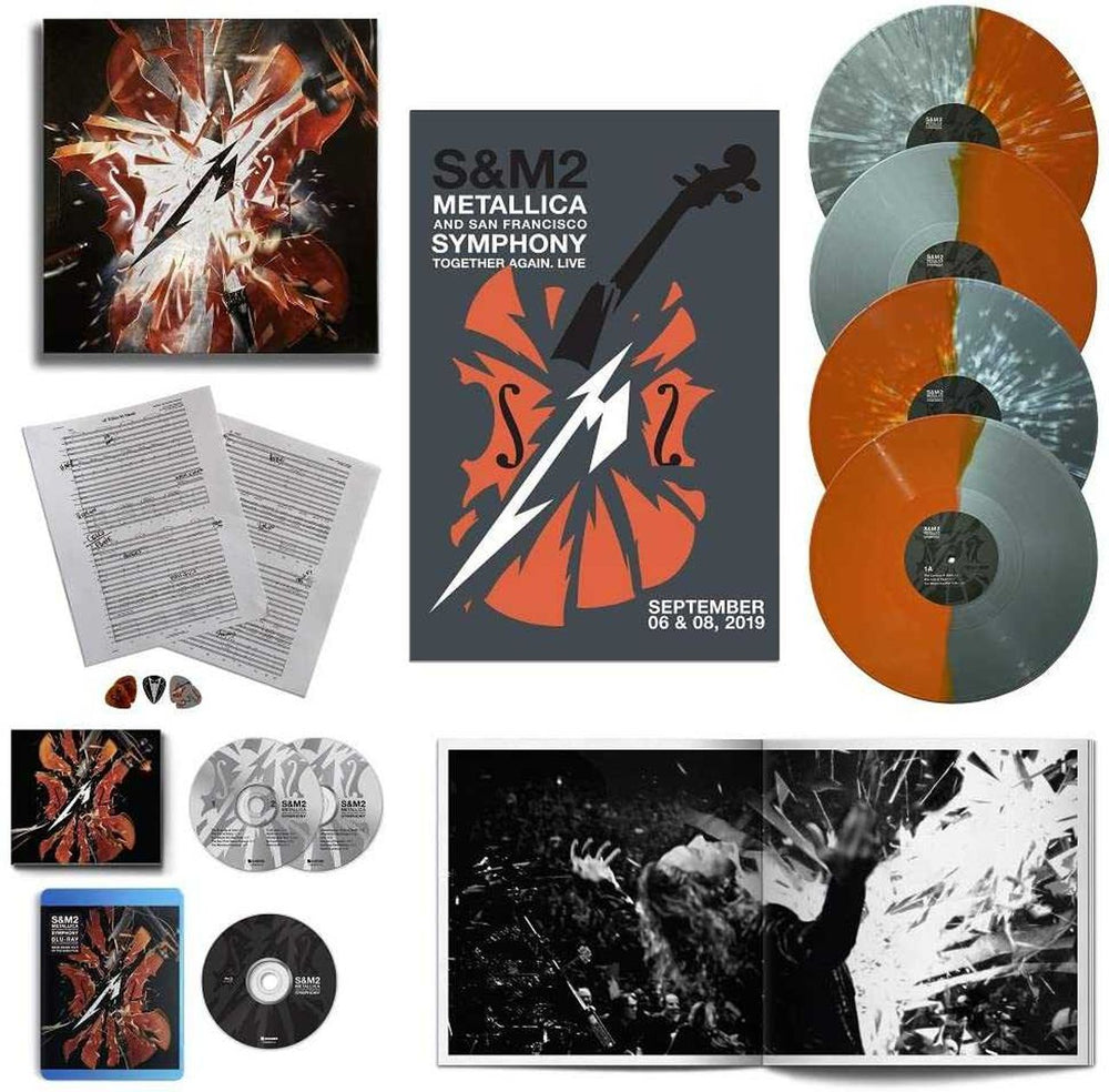 Metallica S&M2 - Deluxe Box - Sealed + Litho UK Vinyl Box Set METVXSM869381