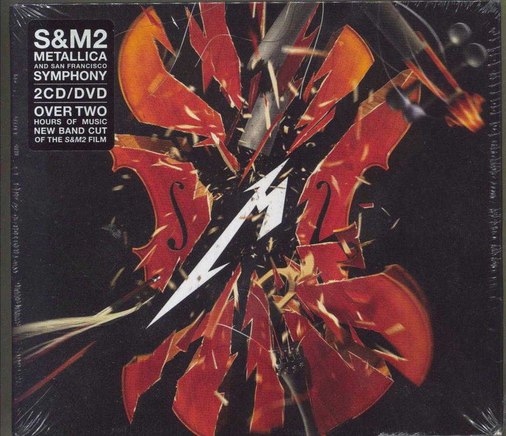 Metallica S&M2 - Deluxe Box - Sealed UK CD Album Box Set BLCKND043-2D