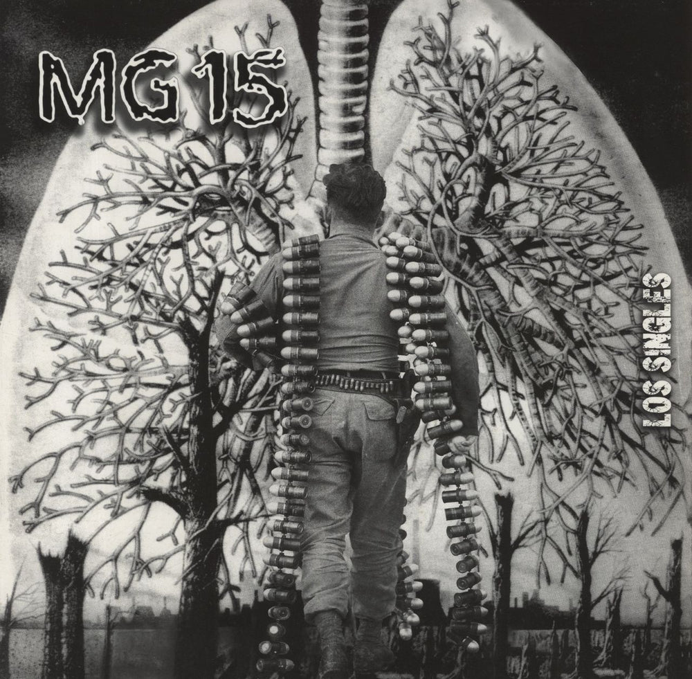 MG 15 Los Singles 1983 - 2005 - Clear Vinyl Spanish vinyl LP album (LP record) NUCLEAR-19