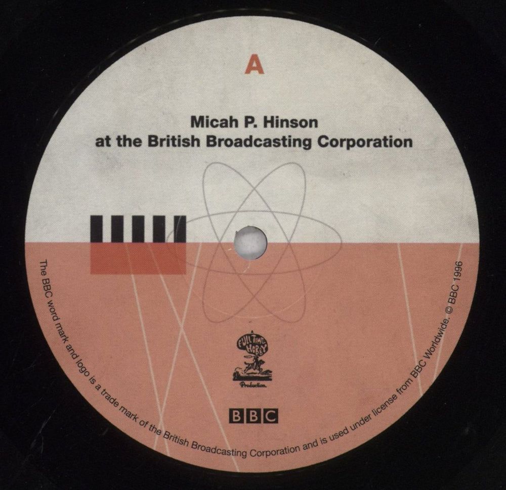 Micah P. Hinson Micah P. Hinson At The British Broadcasting Corporation UK vinyl LP album (LP record) MWXLPMI841976