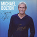 Michael Bolton Spark Of Light - Gold Vinyl + Autographed Print + Opened Shrink UK vinyl LP album (LP record)