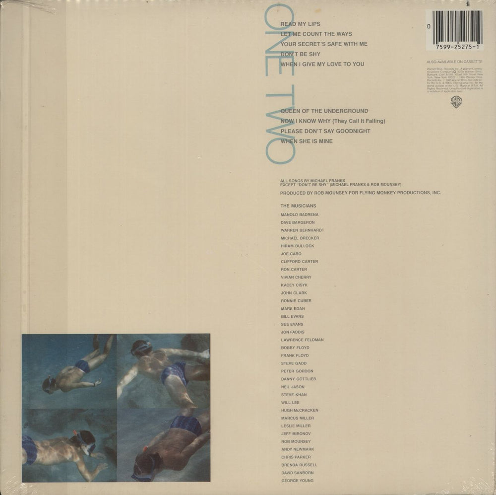 Michael Franks Skin Dive - Sealed US vinyl LP album (LP record) M6DLPSK870354