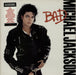 Michael Jackson Bad + 'The Thrill Is Back' Hype Sticker UK vinyl LP album (LP record) 4502901