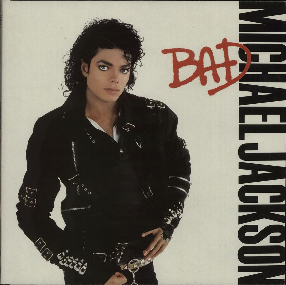 Michael Jackson Bad UK vinyl LP album (LP record) 4502901