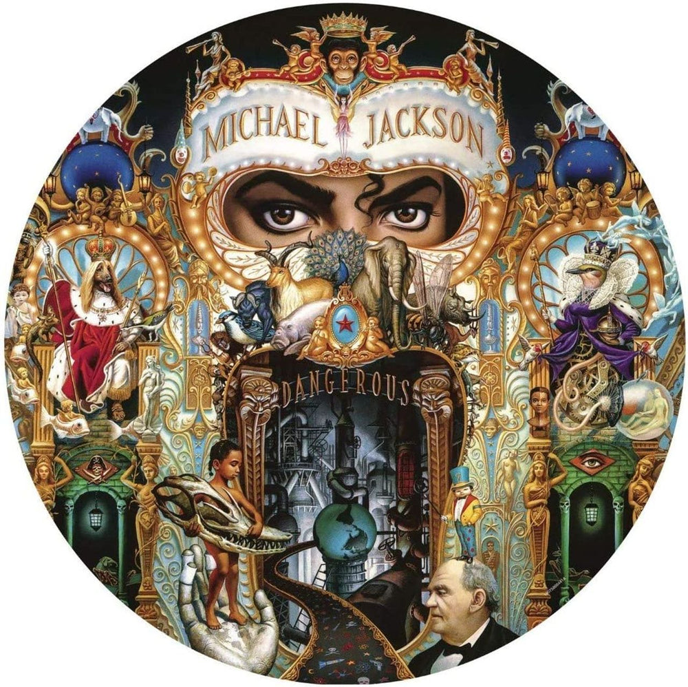 Michael Jackson Dangerous - Picture Disc Edition - Sealed UK picture disc LP (vinyl picture disc album) 190758664415