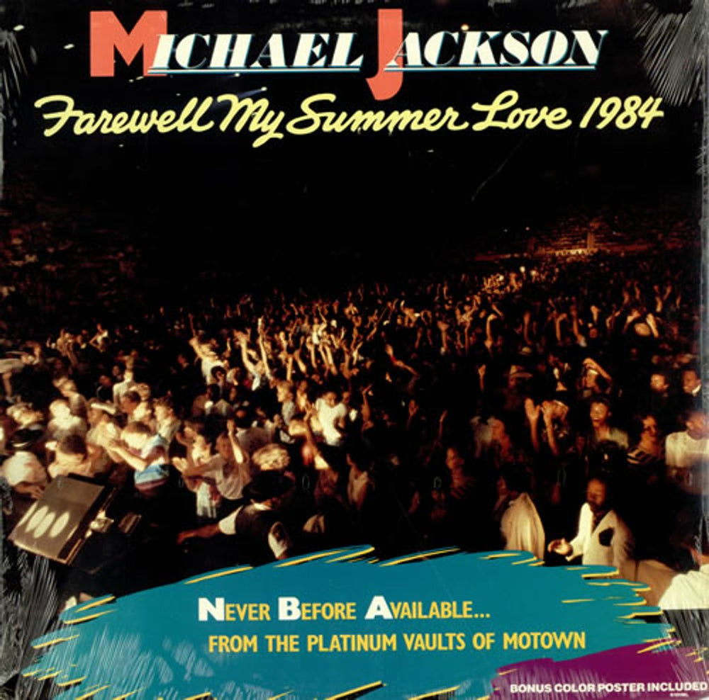 Michael Jackson Farewell My Summer Love - Sealed US vinyl LP album (LP record) 6101ML