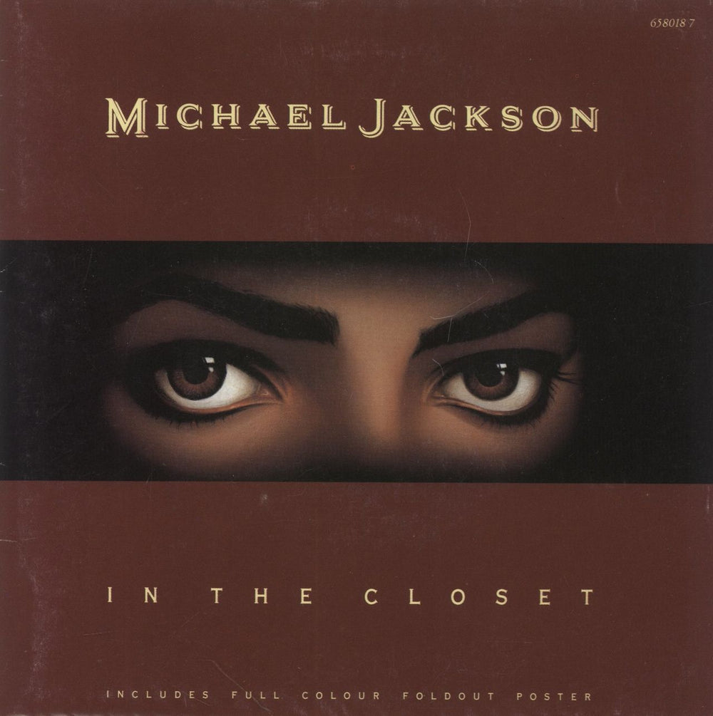 Michael Jackson In The Closet - Fold-Out Poster Sleeve UK 7" vinyl single (7 inch record / 45) 6580187