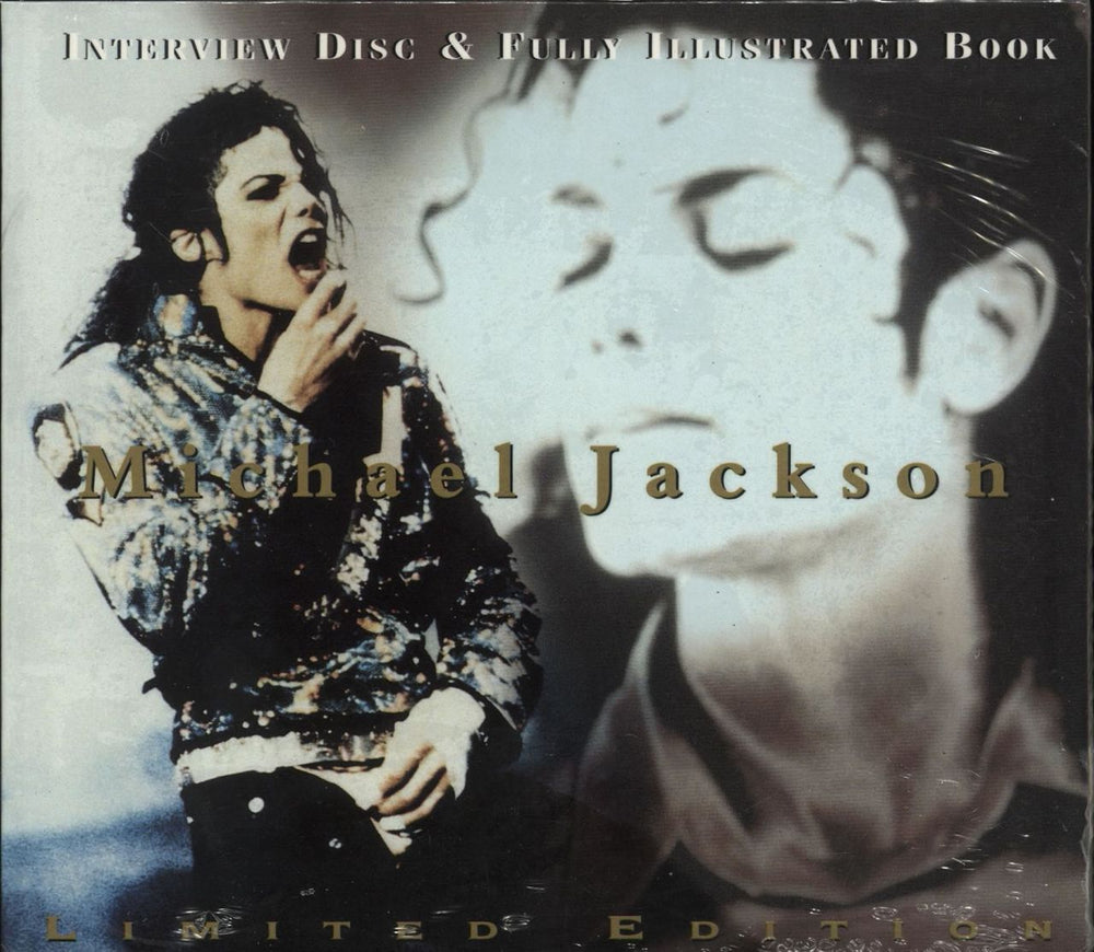 Michael Jackson Interview Disc & Fully Illustrated Book - Sealed UK CD album (CDLP) SAM7015