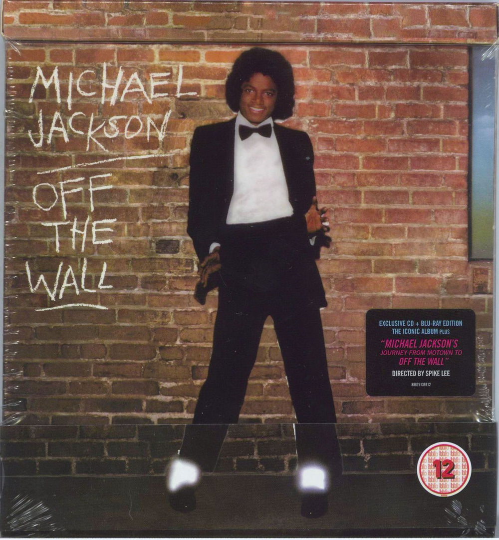 Michael Jackson Off The Wall - Blu-Ray 2016 Edition + Chalk - Sealed UK 2-disc CD/DVD set 88875139112