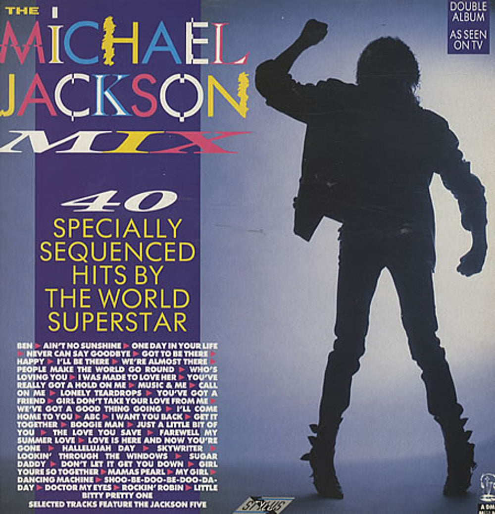 Michael Jackson The Michael Jackson Mix - EX UK 2-LP vinyl record set (Double LP Album) SMR745