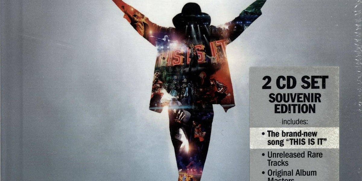 公式ライセンスMichael Jackson“THIS IS IT”ヴィンテージ Michael Jackson This Is It - Sealed UK 2-CD album set — RareVinyl.com