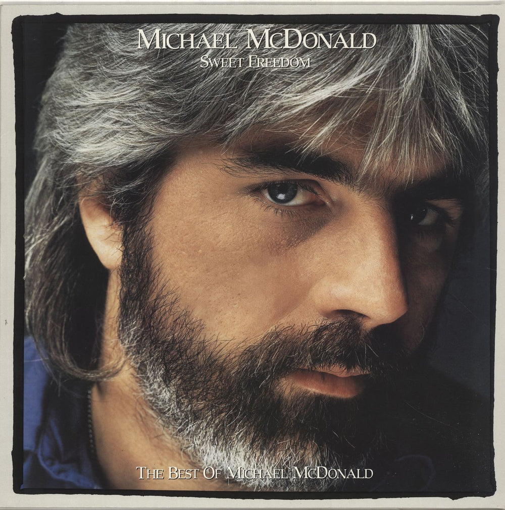 Michael McDonald Sweet Freedom UK vinyl LP album (LP record) WX67