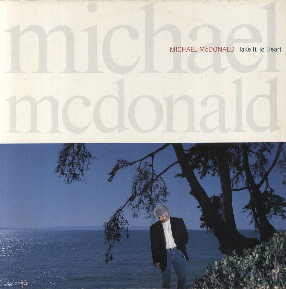 Michael McDonald Take It To Heart UK vinyl LP album (LP record) WX285