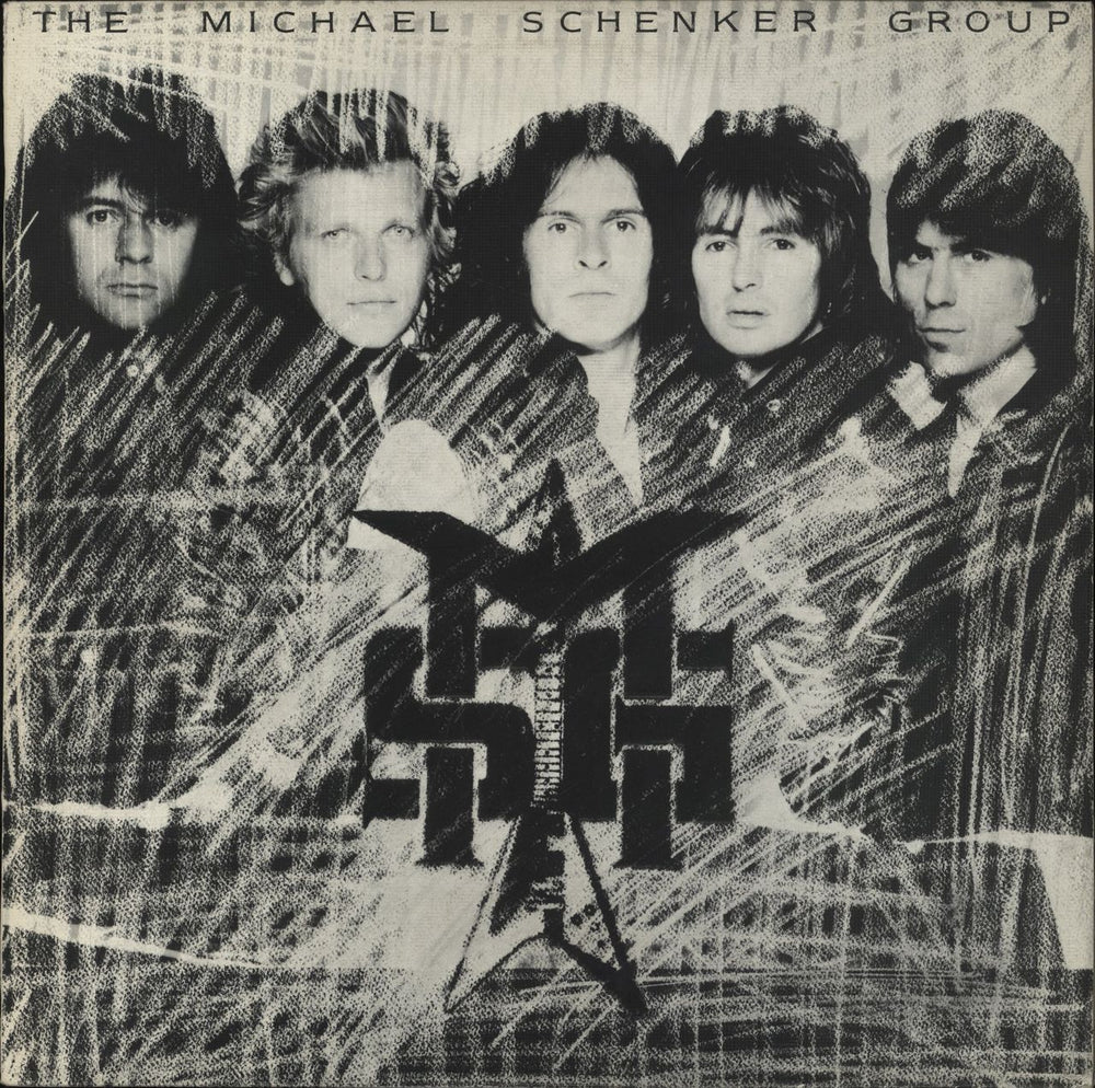 Michael Schenker Group MSG - gold stamp UK vinyl LP album (LP record) CHR1336