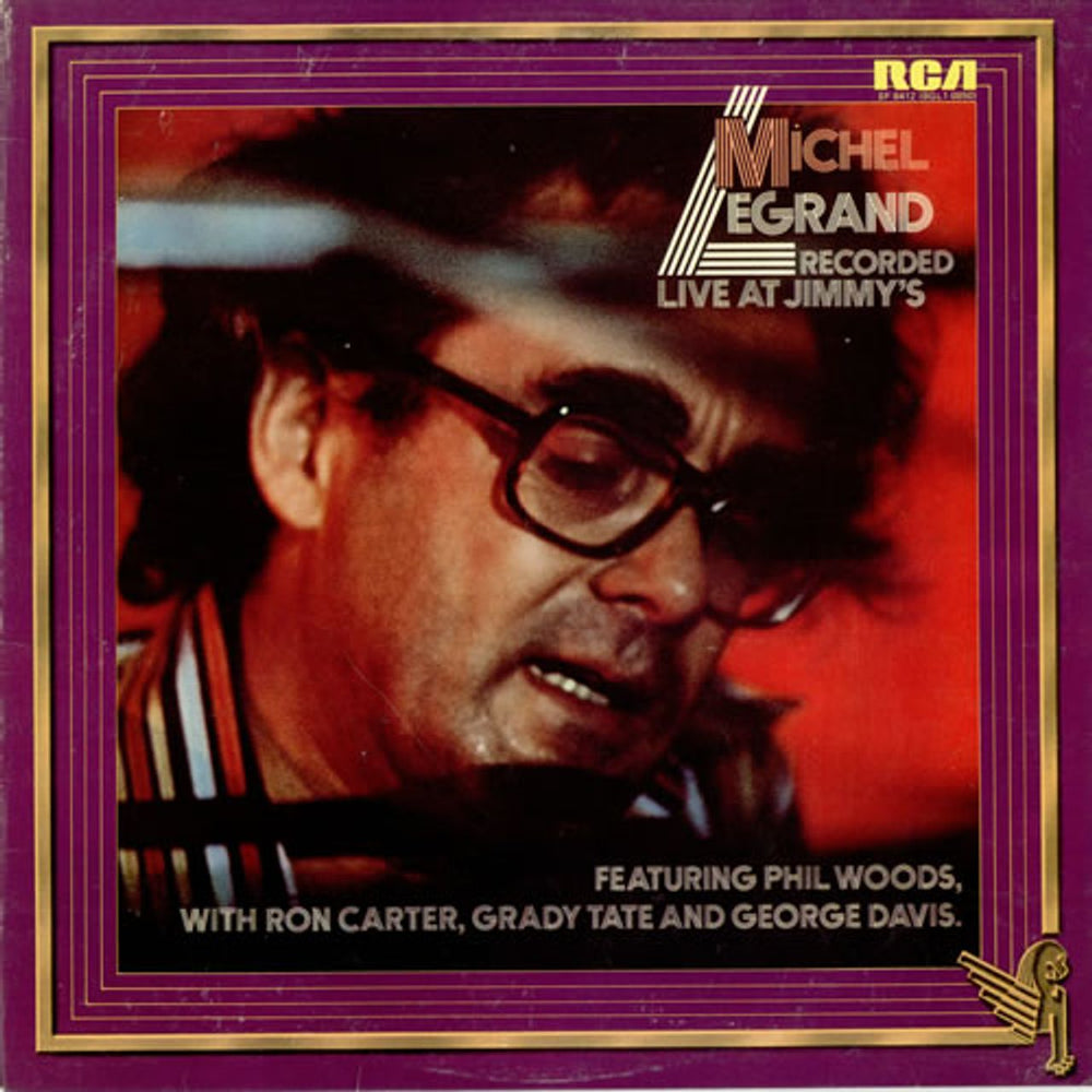 Michel Legrand Recorded Live At Jimmy's UK vinyl LP album (LP record) SF8412