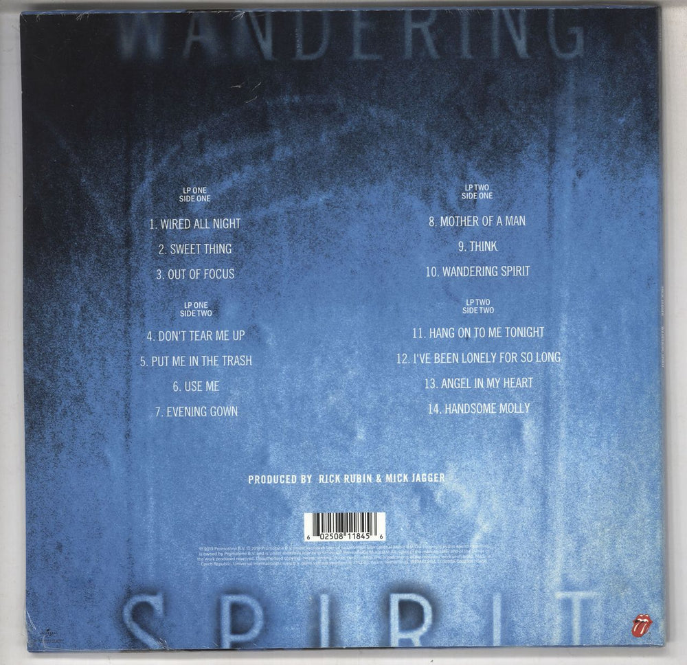 Mick Jagger Wandering Spirit - Half-Speed Mastered - Sealed UK 2-LP vinyl record set (Double LP Album) 602508118456