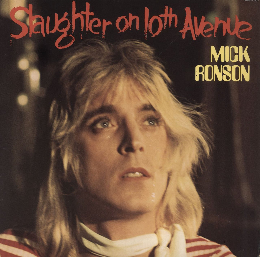 Mick Ronson Slaughter On 10th Avenue - Dynaflex - EX US vinyl LP album (LP record) APL1-0353