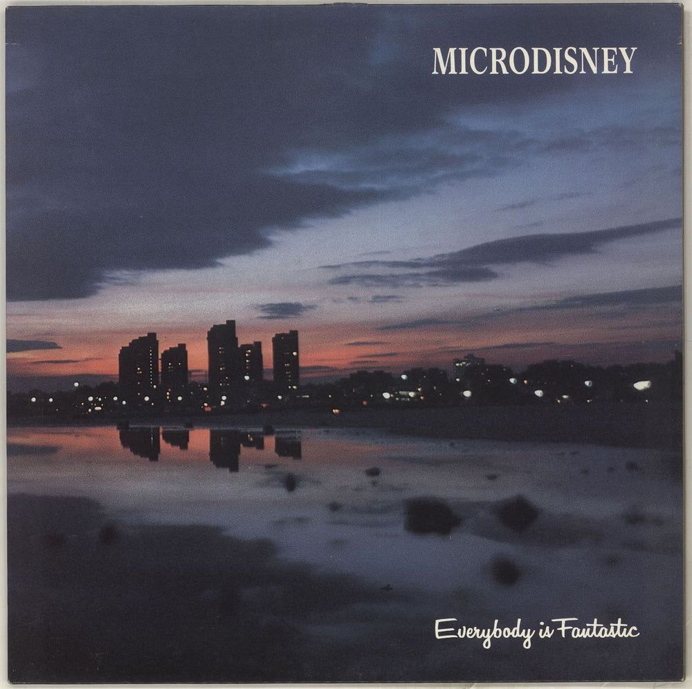 Microdisney Everybody Is Fantastic UK vinyl LP album (LP record) ROUGH75