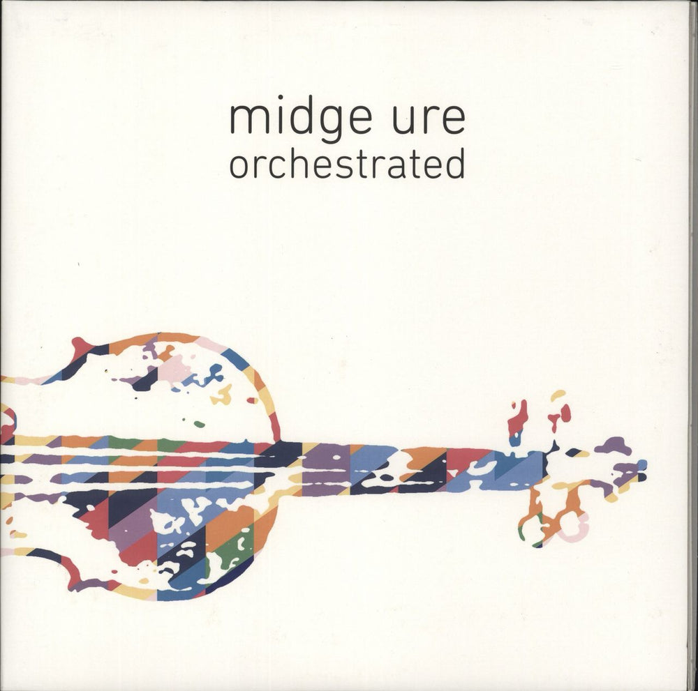 Midge Ure Orchestrated - Clear Vinyl UK 2-LP vinyl record set (Double LP Album) 538380650