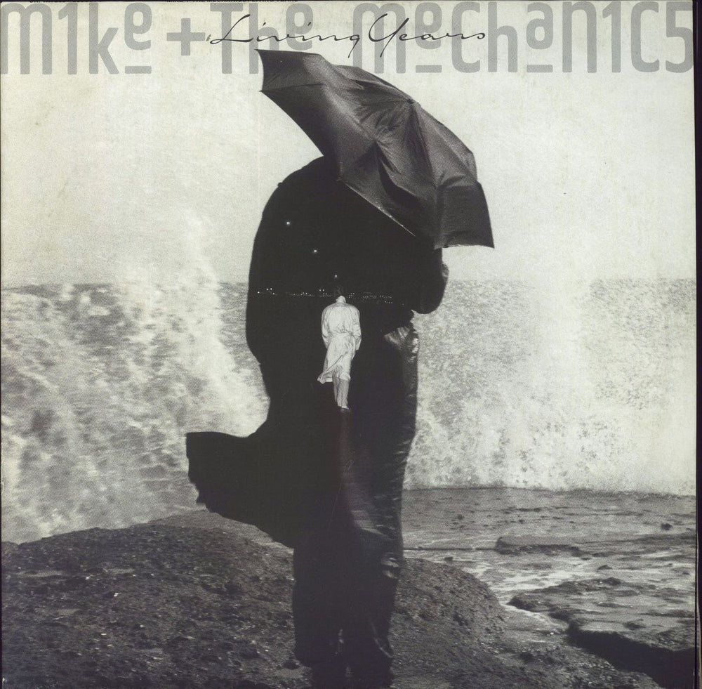 Mike & The Mechanics Living Years UK vinyl LP album (LP record) WX203