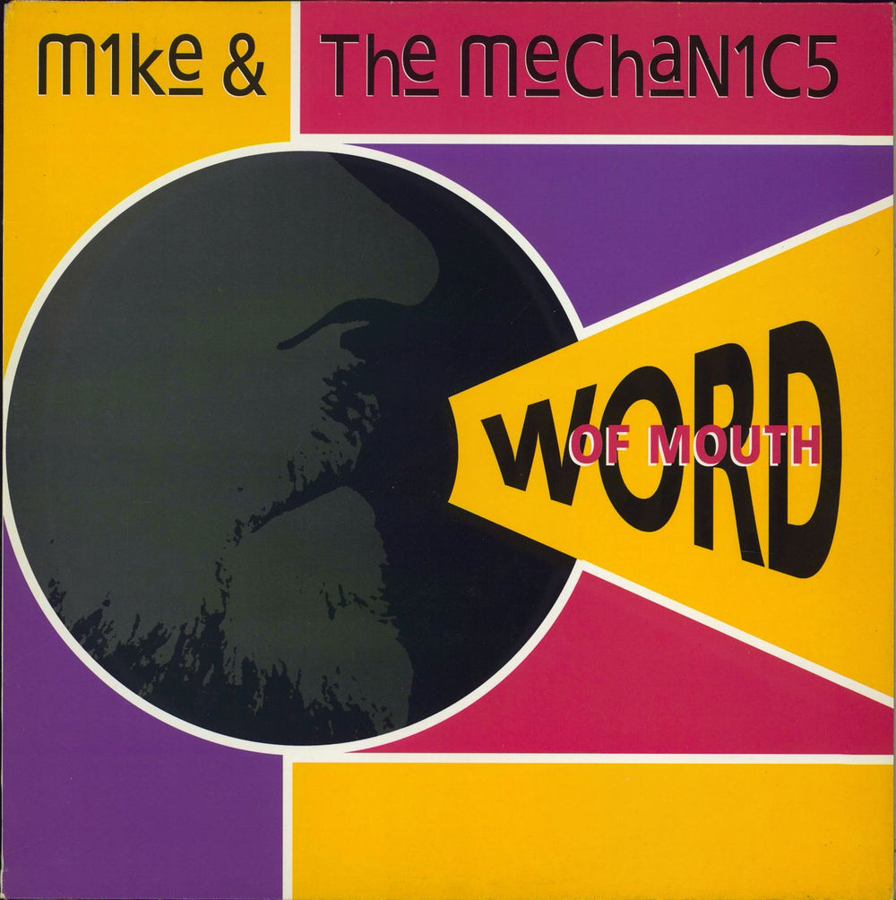 Mike & The Mechanics Word Of Mouth UK vinyl LP album (LP record) V2662