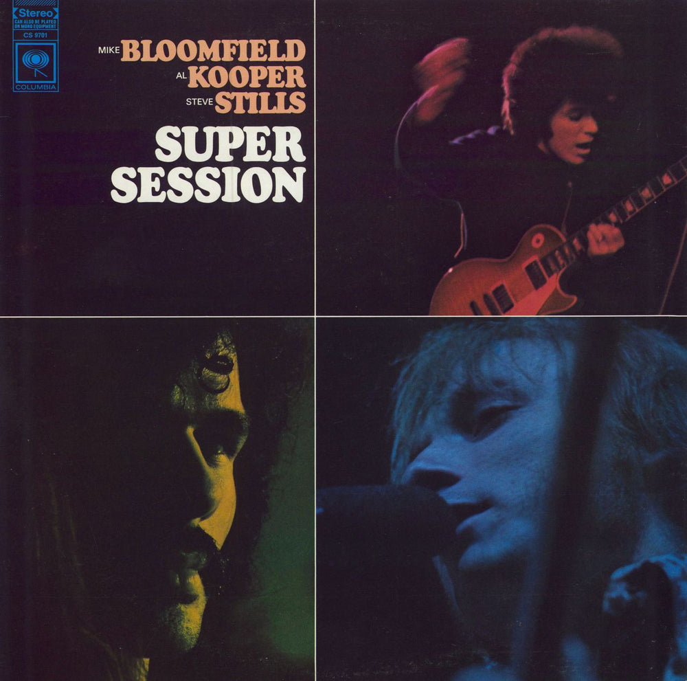 Mike Bloomfield & Al Kooper Super Session US vinyl LP album (LP record) CS9701