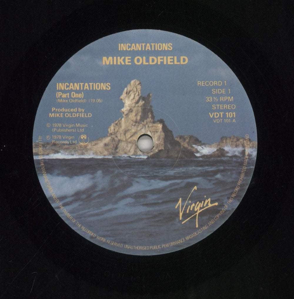Mike Oldfield Incantations UK 2-LP vinyl record set (Double LP Album) OLD2LIN171433