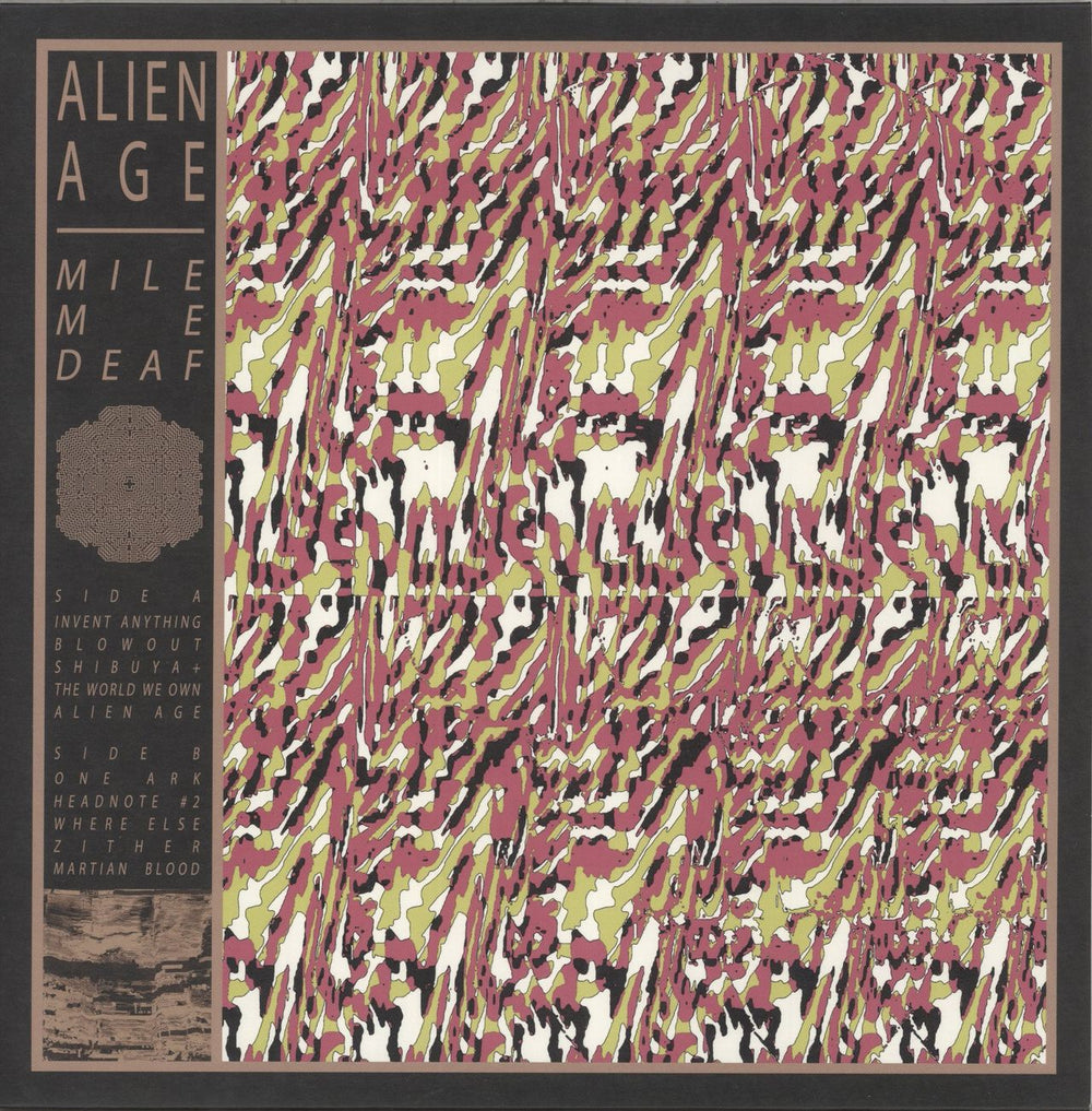 Mile Me Deaf  Alien Age UK vinyl LP album (LP record) SILUH072