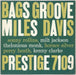 Miles Davis Bags Groove German vinyl LP album (LP record) PR7109