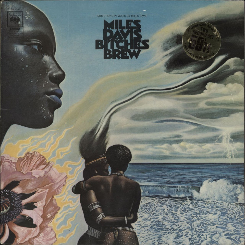 Miles Davis Bitches Brew - 1st - EX UK 2-LP vinyl record set (Double LP Album) 66236