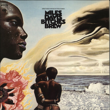 Miles Davis Bitches Brew - Blue & Red Splatter Vinyl UK 2-LP vinyl record set (Double LP Album) 190759956311