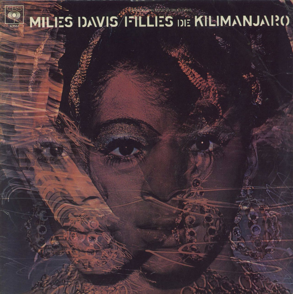 Miles Davis Filles De Kilimanjaro - VG UK vinyl LP album (LP record) 63551